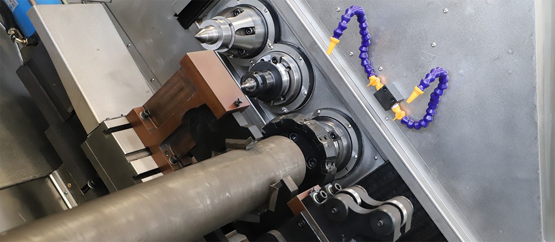 Large inclined Milling and centering machine Large inclined Milling and centering machine