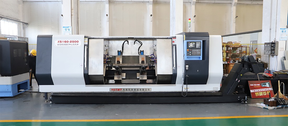 Large inclined Milling and centering machine Large inclined Milling and centering machine