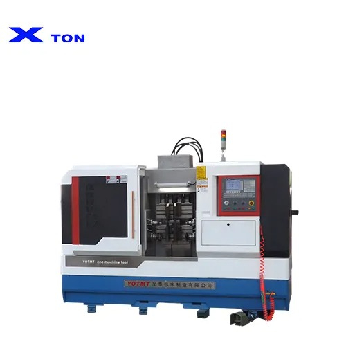 Vertical ZKL 800 shaft part centering cnc milling