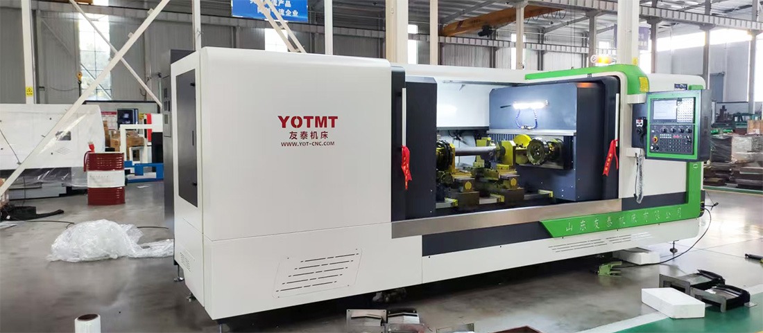 centering end facing machine