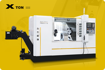 CENTER DRIVE DOUBLE HEADED CNC INCLIEND LATHE 