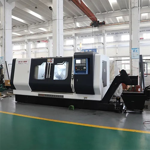 XS10-1200 Shaft Parts Inclined Facing And Centering Machine