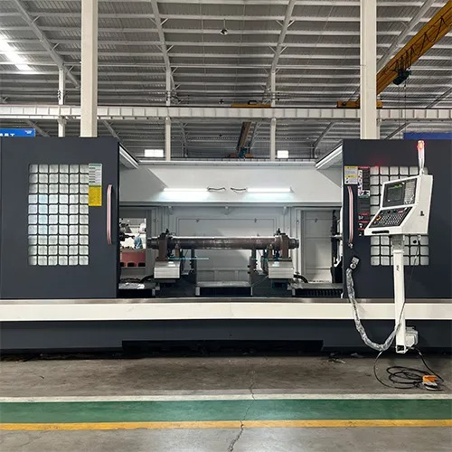 Horizontal Cnc Machining Center For End Faces Machining By Various Groove