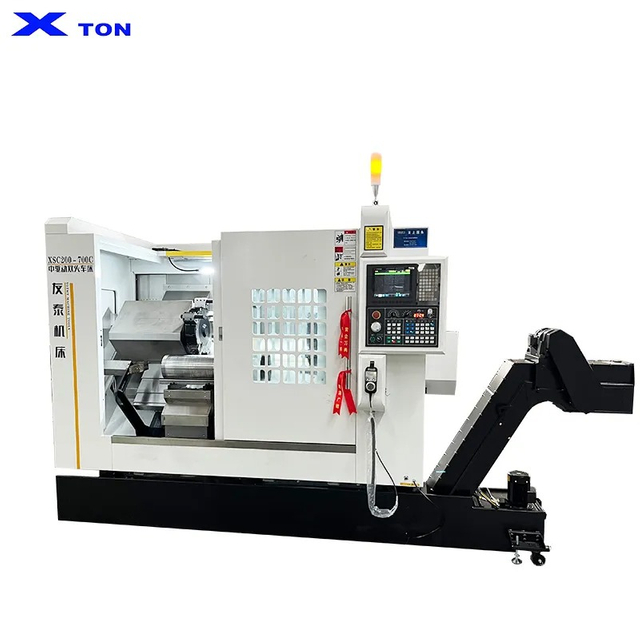 Efficient High-Performance Ceter Lathe Double Knife Tower Turning Lathe