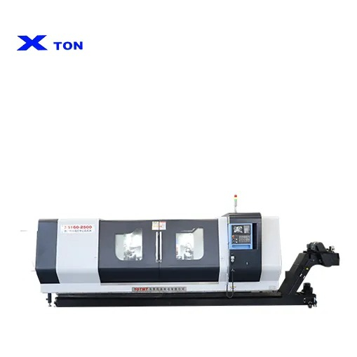 XS160-2500 Large inclined Milling and centering machine for railway wheel